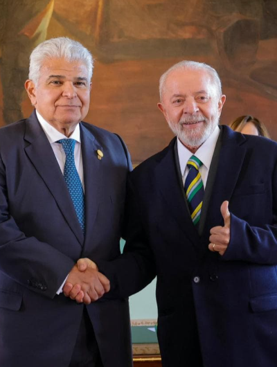 foto de portada de la publicación Mulino y Lula Da Silva se comprometen a estrechar la relación entre Panamá y Brasil