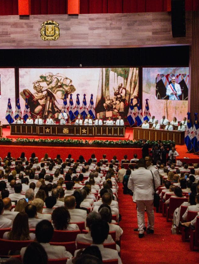 foto de portada de la publicación Presidente Mulino participa de la juramentación presidencial de Abinader