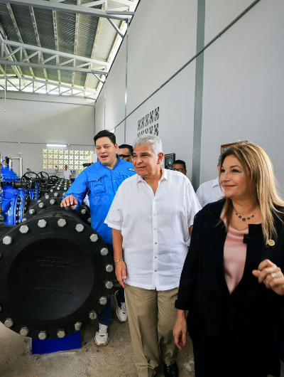 foto de portada de la publicación Finalmente, más de 200 mil personas en Panamá Norte reciben agua