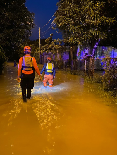 foto de portada de la publicación -Ante Alerta Roja-  Sinaproc atiende un estimado de 35 reportes en las últimas horas