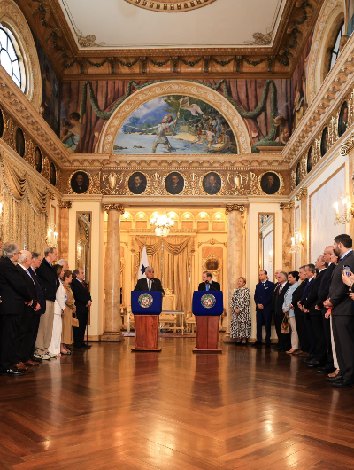 foto de portada de la publicación Presidente Mulino recibe al mandatario electo de Venezuela