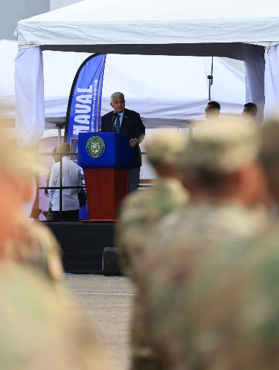 foto de portada de la publicación Nuevos agentes de la Fuerza Pública se juramentan ante el presidente Mulino